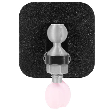 2024 New 50mm Trailer Hook Cover Car Tow Bar Ball Cover with Tiny Nuts Waterproof Plastic Towing Hitch Covers Trucks Accessories